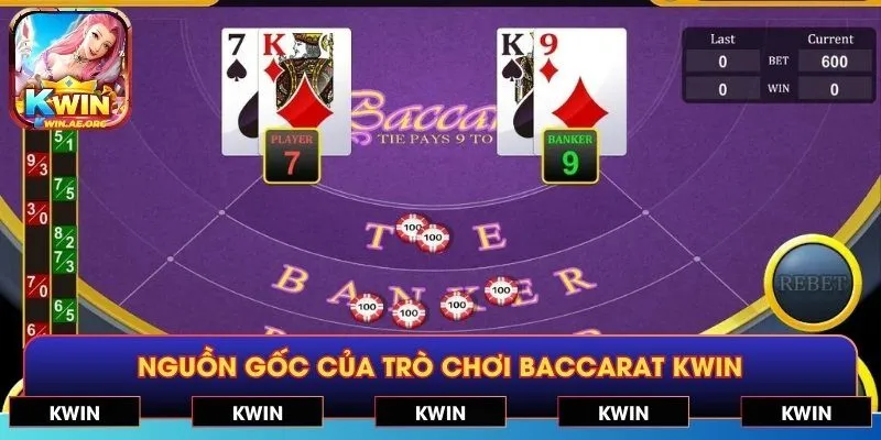 Nguồn gốc của trò chơi Baccarat KWIN