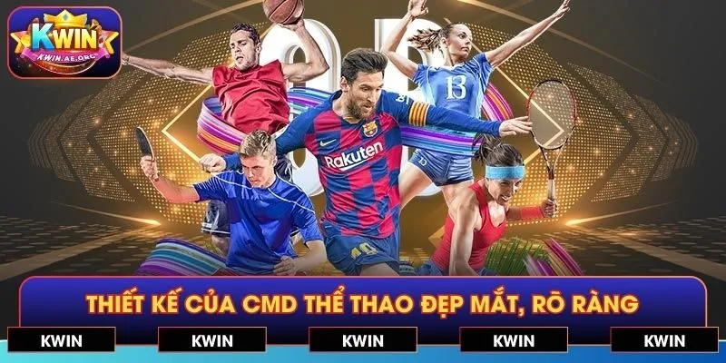 Thiết kế của CMD thể thao đẹp mắt, rõ ràng